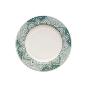 Piatti Kasbah piccoli con bordo pieghettato 21cm, 8pz.