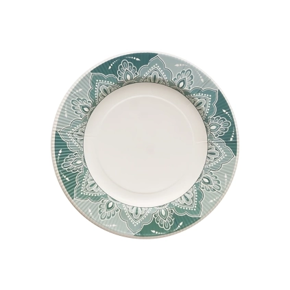 Piatti Kasbah piccoli con bordo pieghettato 21cm, 8pz.