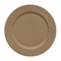 Sottopiatti Kraft Sottopiatto con bordo pieghettato 32,4cm, 10pz.