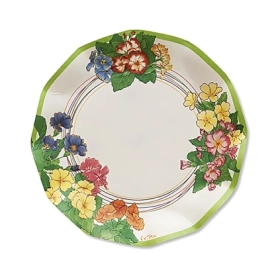 Piatti Primula grandi in cartoncino compostabile 27cm, 8pz.