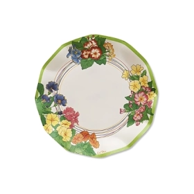 Piatti Primula piccoli in cartoncino compostabile 21cm, 8pz.