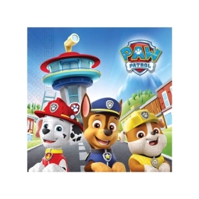 Tovaglioli Paw Patrol 33x33cm, 20pz.