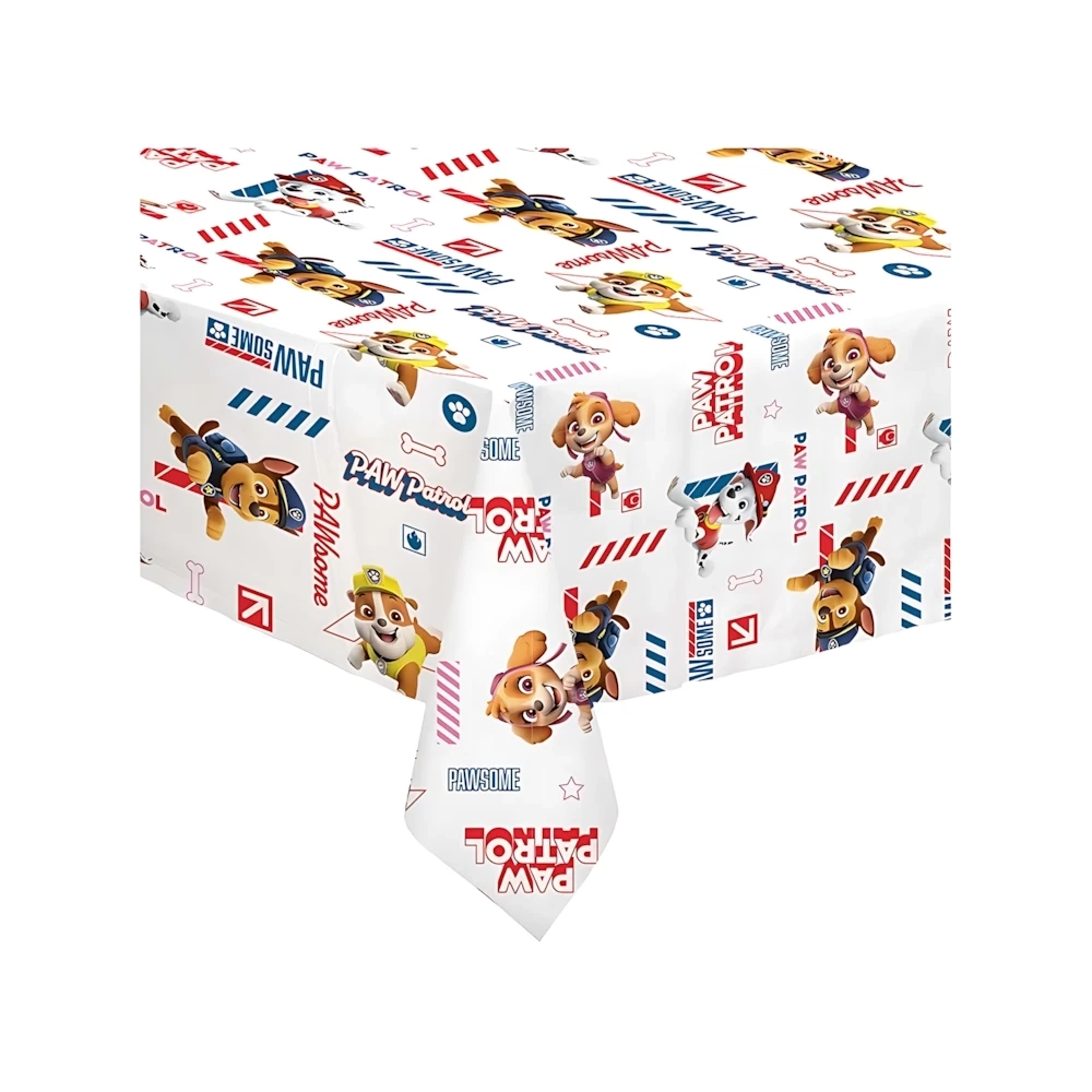 Tovaglia Paw Patrol in Plastica 1,8mx1,2m , 1pz.