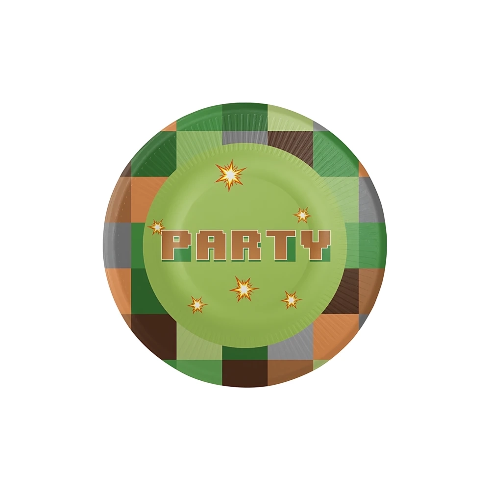 Piatti TNT Party piccoli 18cm Plastic Free, 8pz.