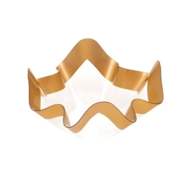 Contenitore Petali Oro 22,5x12cm, 1pz.