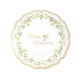Piatti Prima Comunione New Liberty 27cm, 8pz.