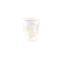 Bicchieri con cover Boy or Girl, gender reveal 250cc, 8pz.