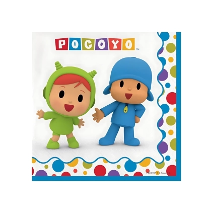 Tovaglioli Pocoyo 33x33cm, 20pz.