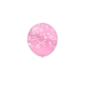 Palloncini 5" (12cm) rosa 26 con stampa bianca globo Prima Comunione, 100pz.