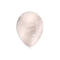 Palloncini 12" (30cm) perla 60 con stampa bianca globo Prima Comunione Calice, 100pz.