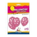 Palloncini 12" (30cm) rosa 26 con stampa , 12pz.