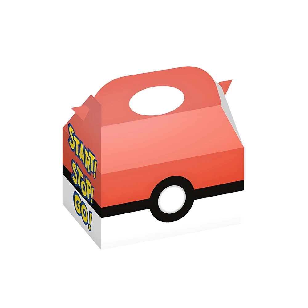 Scatole regalo Funny Go in cartoncino con maniglia, 12pz.
