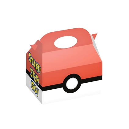 Scatole regalo Funny Go in cartoncino con maniglia, 12pz.