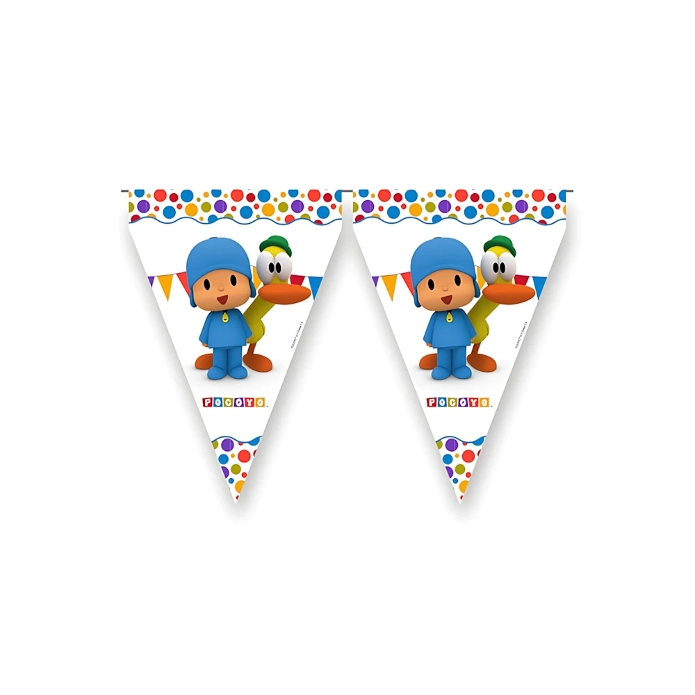 Festone bandierine Pocoyo, 1pz.