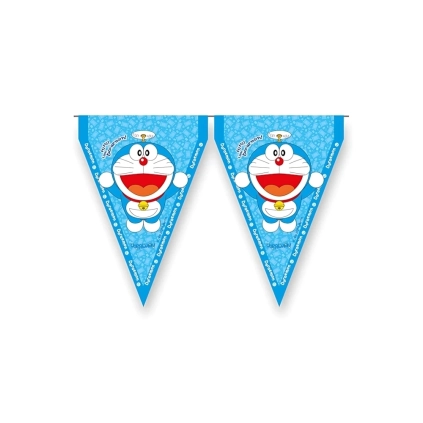 Festone bandierine Doraemon, 1pz.