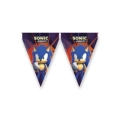 Festone bandierine Sonic Prime, 1pz.