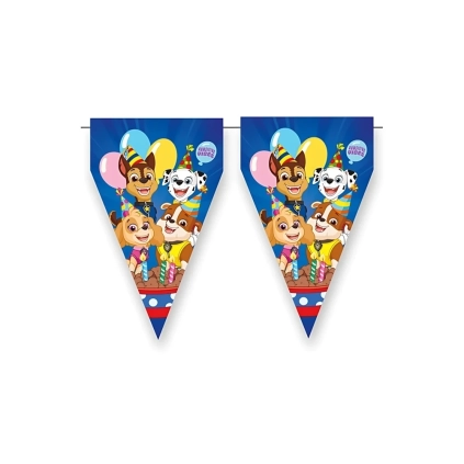 Festone bandierine Paw Patrol, 1pz.