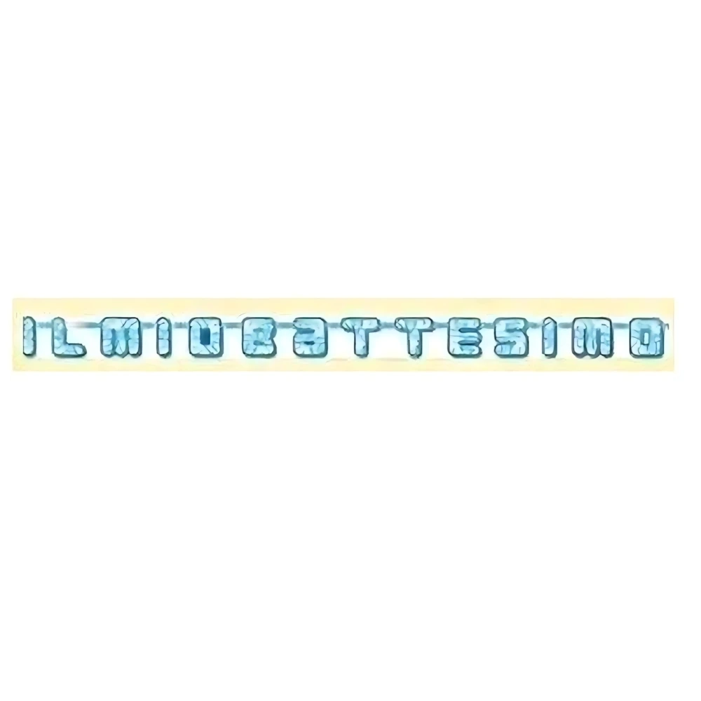 Festone bandierine Il mio Battesimo Celeste, 1pz.