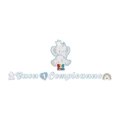 Festone bandierine scritta Buon Compleanno rosa, 1pz.