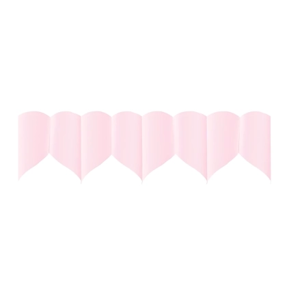 Festone bandierine Cuori Rosa, 1pz.