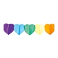 Festone bandierine Cuori Multicolor, 1pz.