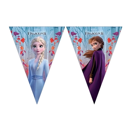 Festone bandierine Frozen 2 Next Generation, 1pz.