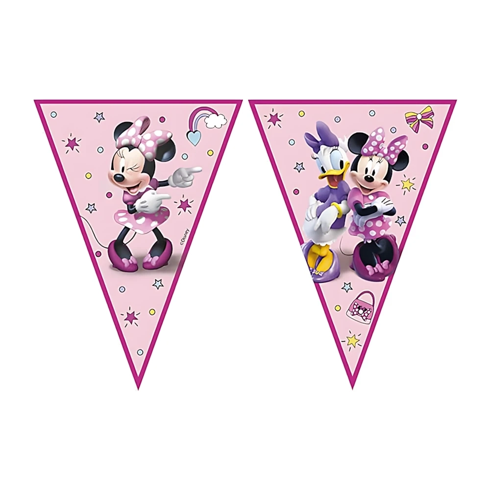 Festone bandierine Minnie Junior Next Generation, 1pz.