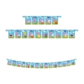 Festone bandierine Happy Birthday Peppa Pig, 1pz.