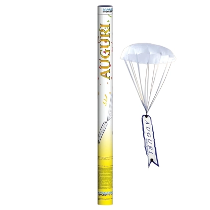 Tubo Sparacoriandoli lancio paracadute 80cm, 1pz.