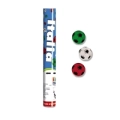 Tubo Sparacoriandoli palloni calcio Italia 30cm, 1pz.
