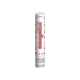 Tubo Sparacoriandoli rossi 40cm, 1pz.