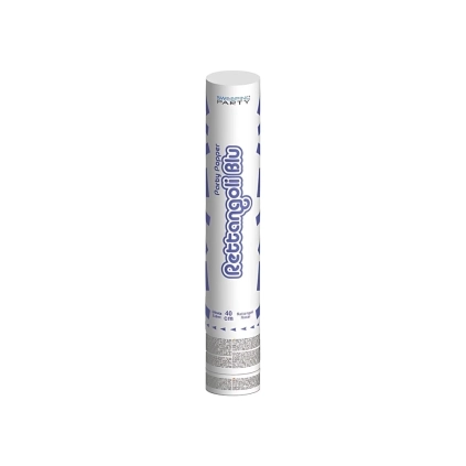 Tubo Sparacoriandoli blu 40cm, 1pz.