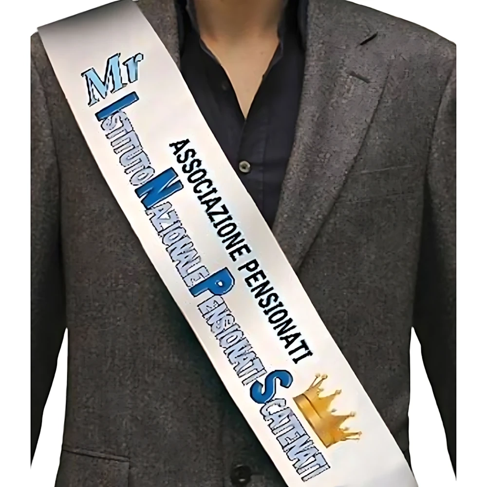 Fascia Pensionato INPS, Istituto nazionale pensionati scatenati, 1pz.