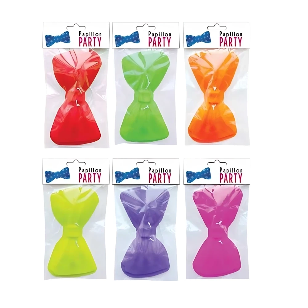 Papillon Party Fluo colori assortiti, 1pz.