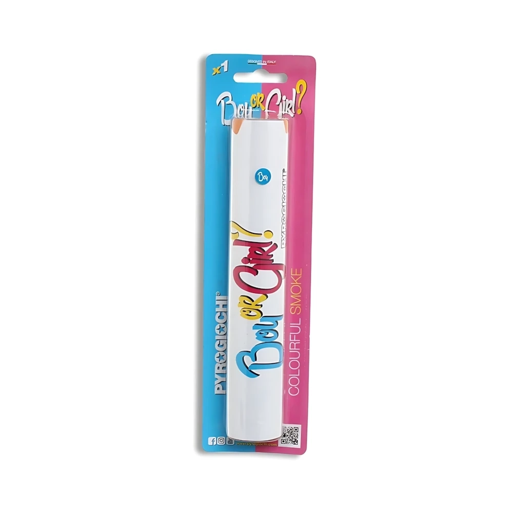 Fumogeno Boy azzuro categoria F1, 1pz.
