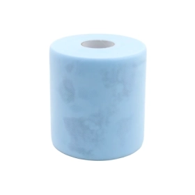 Tulle 12,5Cm x 100mt azzurro, 1pz.