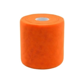 Tulle 12,5Cm x 100mt arancio, 1pz.