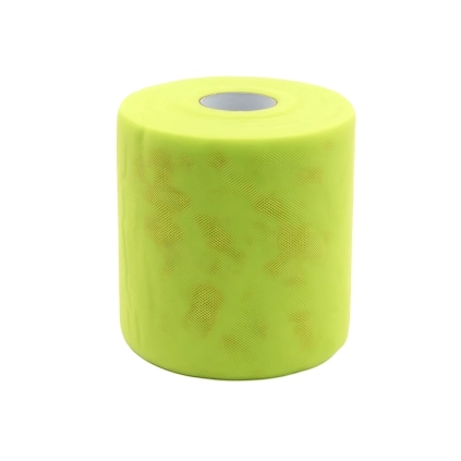 Tulle 12,5Cm x 100mt verde acido, 1pz.