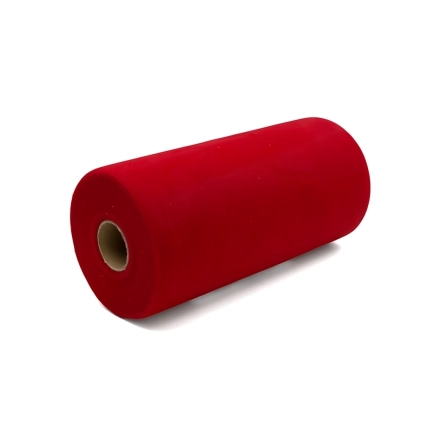 Tulle 25Cm x 100mt Rosso, 1pz.