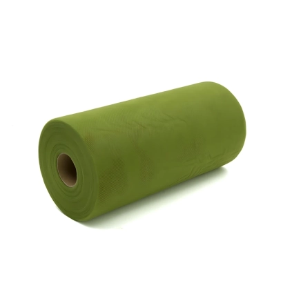 Tulle 25Cm x 100mt verde Erba, 1pz.