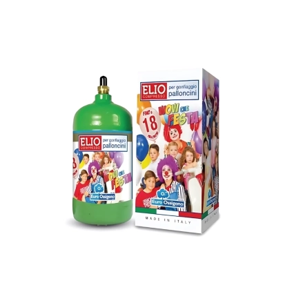 Bombola elio per 18 palloncini 1,0L (palloncini inclusi), 1pz.
