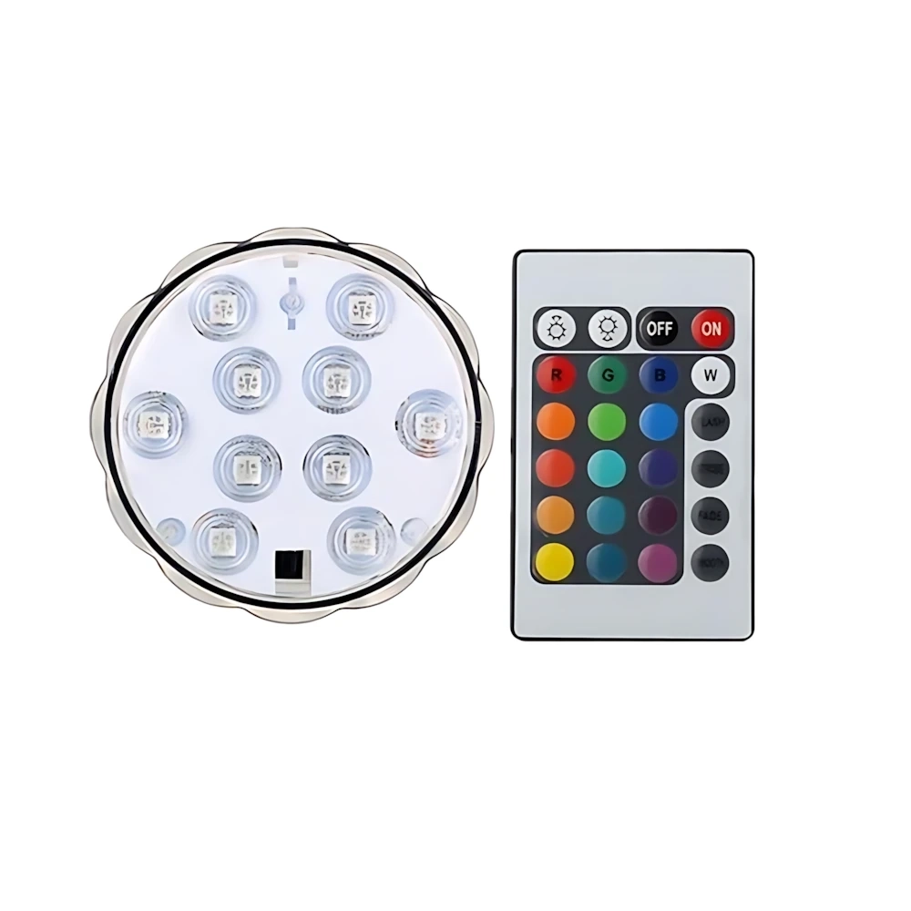 1 Led per Palloncini 3inch Riutilizzabile con telecomando, 1pz.