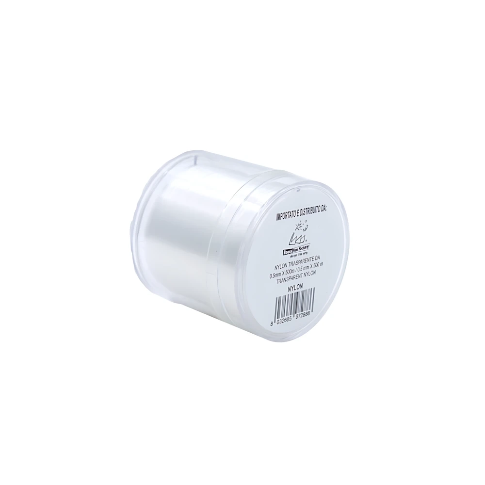 Nylon Trasparente 0,50mm x 500mt, 1pz.