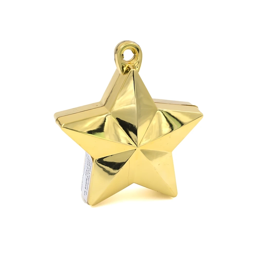 Pesetto per palloncini Stella 150gr Oro, 1pz.