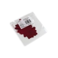 Codina a stelle in mylar-foil colore rosso 1,6m, 1pz.
