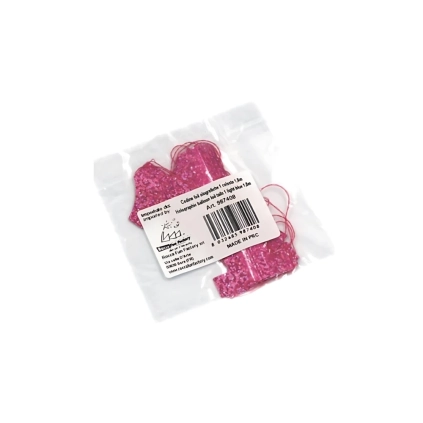 Codina olografiche rosa con numero 1 in mylar-foil 1,8m, 1pz.
