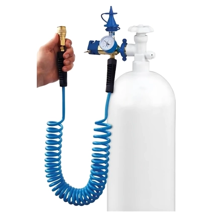 Erogatore elio Con Tubo a molla estensibile, 1pz.