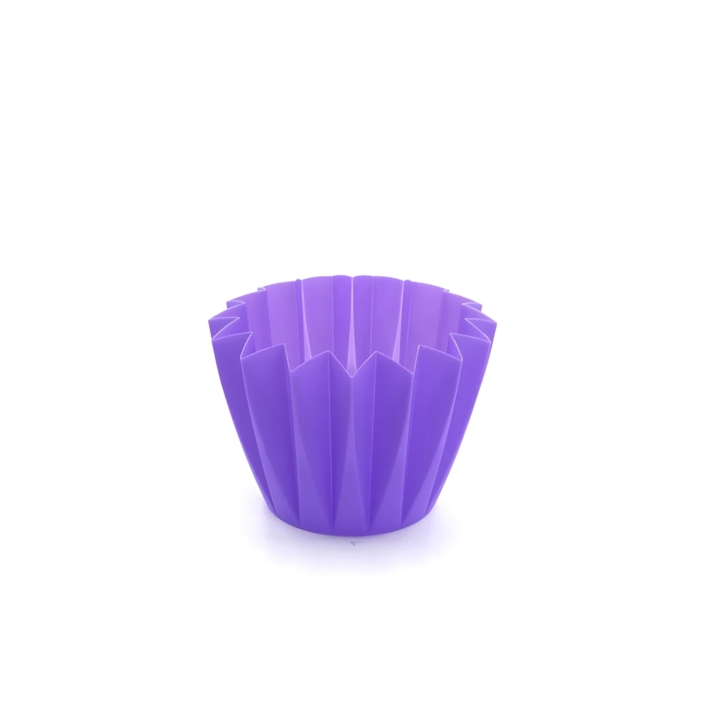 Porta vaso lavanda Plissettato diametro 10-11cm S/20, 1pz.