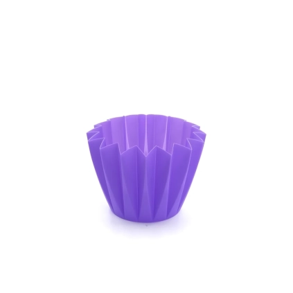 Porta vaso lavanda Plissettato diametro 10-11cm S/20, 1pz.