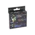 Filo 3mt con micro led a batteria rosso e pallone, 1pz.